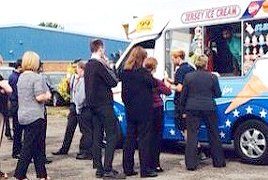 corporate ice cream van hire